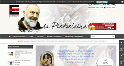 Desktop Screenshot of edizionipadrepio.it